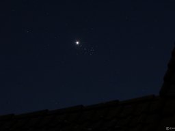 Venus und Plejaden
